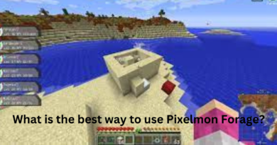 What is the best way to use Pixelmon Forage?